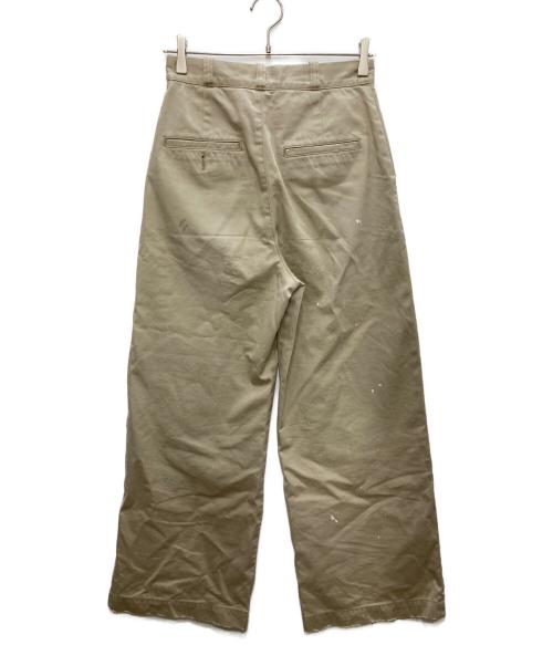 JOURNAL STANDARD（ジャーナルスタンダード）JOURNAL STANDARD (ジャーナルスタンダード) ペンキ加工ワイドチノ ベージュ サイズ:38の古着・服飾アイテム