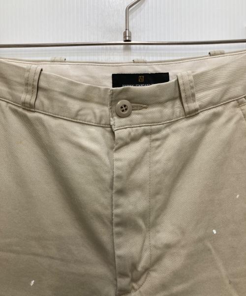 JOURNAL STANDARD（ジャーナルスタンダード）JOURNAL STANDARD (ジャーナルスタンダード) ペンキ加工ワイドチノ ベージュ サイズ:38の古着・服飾アイテム