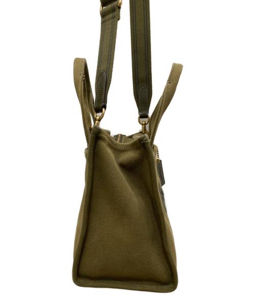 COACH（コーチ）COACH (コーチ) カーゴ トート バッグ 20 カーキの古着・服飾アイテム