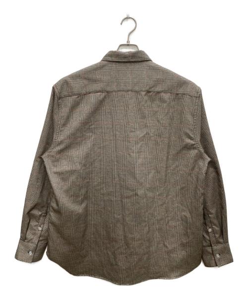 AFB（エーエフビー）AFB (エーエフビー) チェックシャツ ベージュ サイズ:Lの古着・服飾アイテム