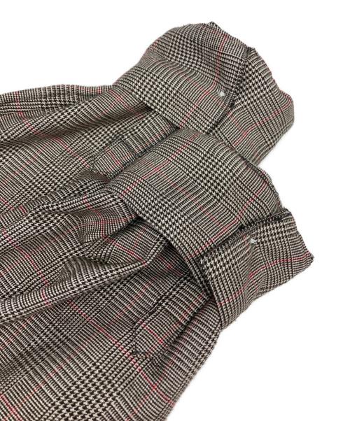 AFB（エーエフビー）AFB (エーエフビー) チェックシャツ ベージュ サイズ:Lの古着・服飾アイテム