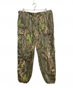 WFSダブリューエフエス）の古着「BRUSHED 6POCKET CARGO PANTS」｜グリーン