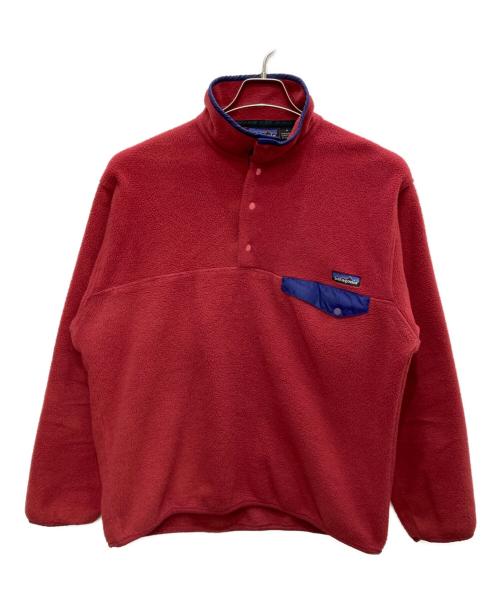 Patagonia（パタゴニア）Patagonia (パタゴニア) SYNCHILLA SNAP-T プルオーバージャケット レッド サイズ:Mの古着・服飾アイテム