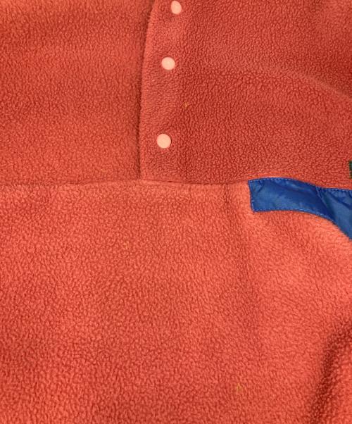 Patagonia（パタゴニア）Patagonia (パタゴニア) SYNCHILLA SNAP-T プルオーバージャケット レッド サイズ:Mの古着・服飾アイテム