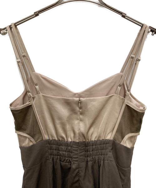 JOSE MOON（ジョゼムーン）JOSE MOON (ジョゼムーン) BUSTIER JUMPSUIT ブラウン サイズ:38の古着・服飾アイテム