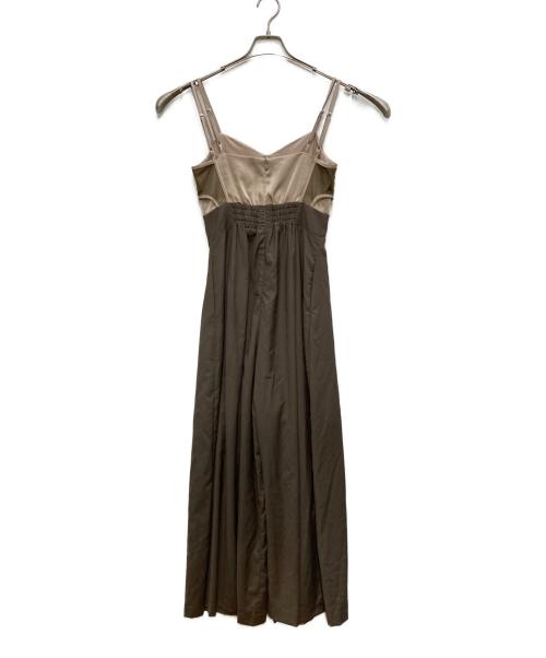 JOSE MOON（ジョゼムーン）JOSE MOON (ジョゼムーン) BUSTIER JUMPSUIT ブラウン サイズ:38の古着・服飾アイテム