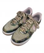 NIKEナイキ）の古着「AIR FORCE 1 LOW RETRO DESERT」｜ピンク×オリーブ