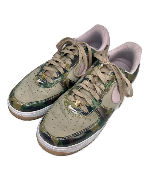 NIKE（ナイキ）NIKE (ナイキ) AIR FORCE 1 LOW RETRO DESERT ピンク×オリーブ サイズ:27/US9の古着・服飾アイテム