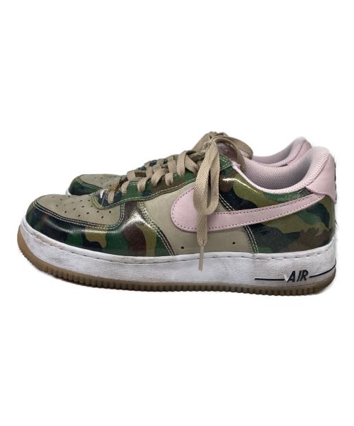 NIKE（ナイキ）NIKE (ナイキ) AIR FORCE 1 LOW RETRO DESERT ピンク×オリーブ サイズ:27/US9の古着・服飾アイテム
