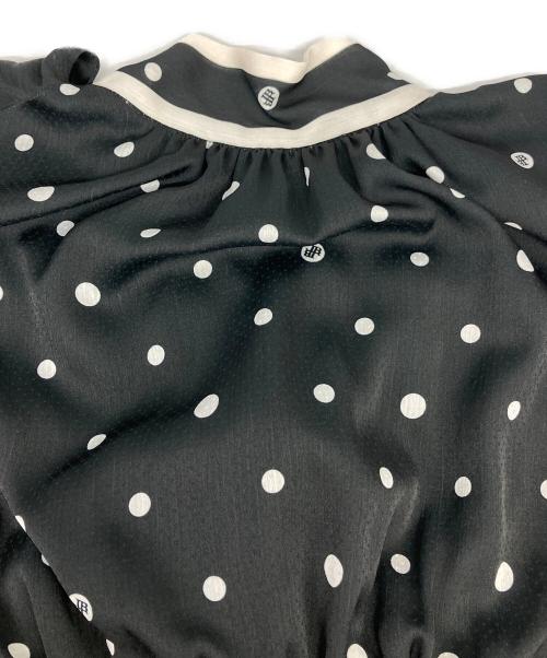 Lily Brown（リリーブラウン）Lily Brown (リリーブラウン) クラシカル2WAYボウタイワンピース ブラックの古着・服飾アイテム