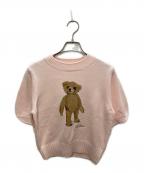 Lily Brownリリーブラウン）の古着「LilyBearニット」｜ピンク