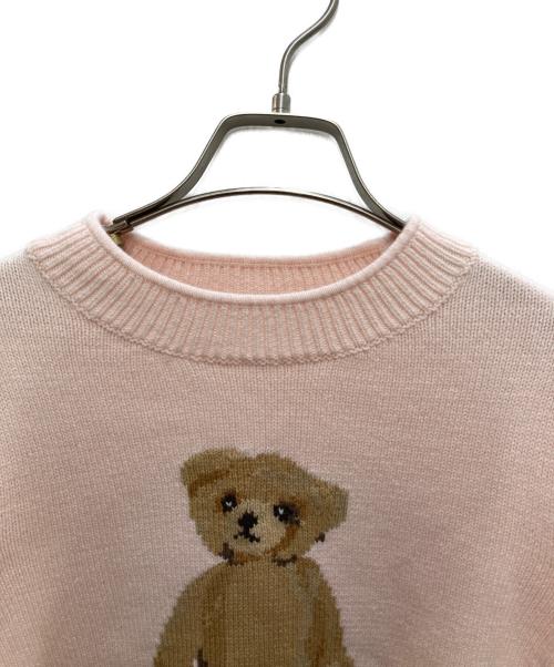 Lily Brown（リリーブラウン）Lily Brown (リリーブラウン) LilyBearニット ピンク サイズ:Free 未使用品の古着・服飾アイテム