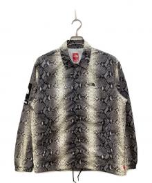 THE NORTH FACE×SUPREME（ザ ノース フェイス×シュプリーム）の古着「Snakeskin Taped Seam Coaches Jacket」｜ホワイト×ブラック