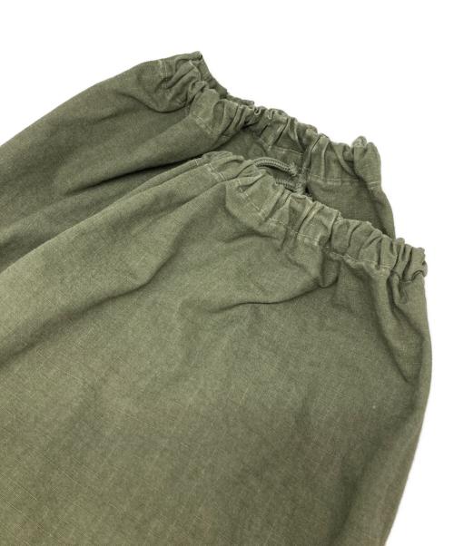 AUTHEN（オーセン）AUTHEN (オーセン) ミリタリー ワイドオーバーパンツ グリーン サイズ:Sの古着・服飾アイテム