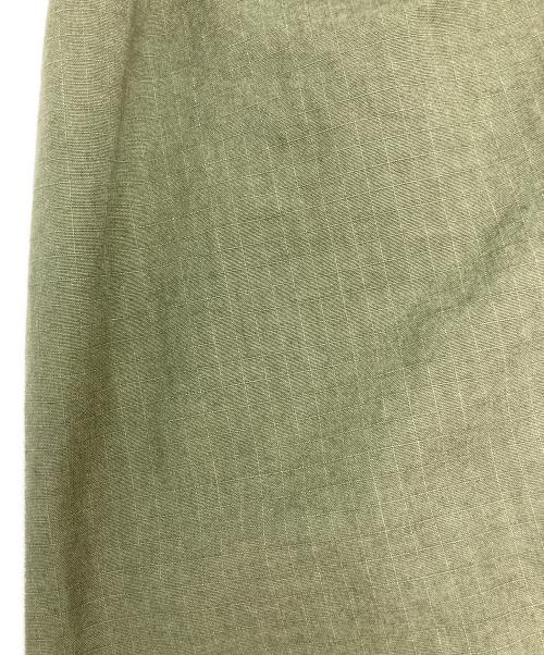 AUTHEN（オーセン）AUTHEN (オーセン) ミリタリー ワイドオーバーパンツ グリーン サイズ:Sの古着・服飾アイテム