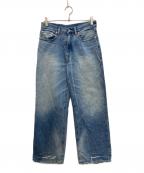 denimistデニミスト）の古着「TERI WIDE LEG JEAN」｜ブルー