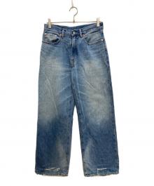 denimist（デニミスト）の古着「TERI WIDE LEG JEAN」｜ブルー