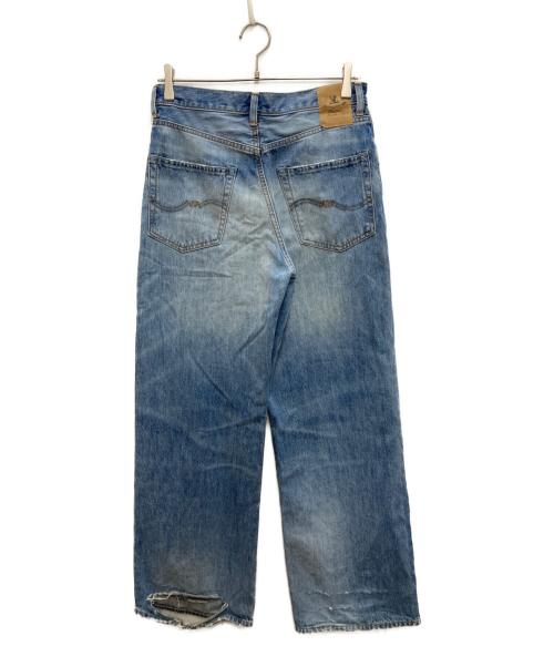 denimist（デニミスト）denimist (デニミスト) TERI WIDE LEG JEAN ブルー サイズ:SIZE 25の古着・服飾アイテム