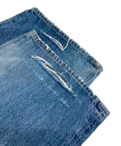 denimist（デニミスト）denimist (デニミスト) TERI WIDE LEG JEAN ブルー サイズ:SIZE 25の古着・服飾アイテム