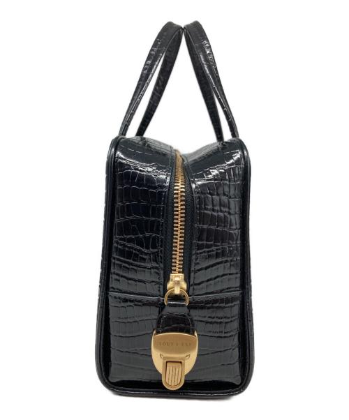 TOUT Y EST（トゥティエ）TOUT Y EST (トゥティエ) SAC LOQUET MINIバッグ ブラックの古着・服飾アイテム