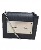 Matin Kimマーティン・キム）の古着「ACCORDION MINI BAG」｜ブラック