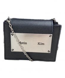 Matin Kim（マーティン・キム）の古着「ACCORDION MINI BAG」｜ブラック