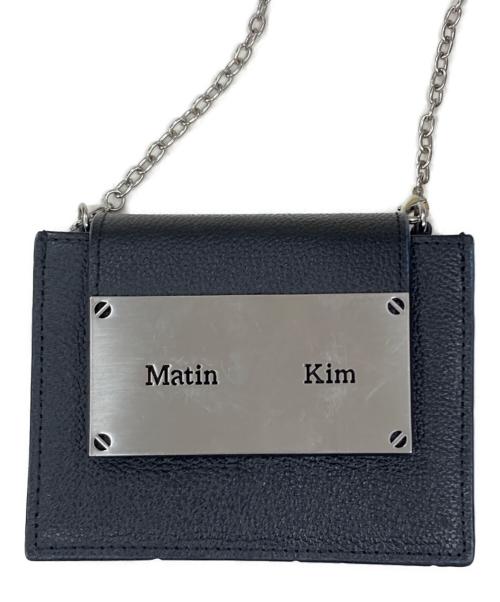 Matin Kim（マーティン・キム）Matin Kim (マーティン・キム) ACCORDION MINI BAG ブラックの古着・服飾アイテム