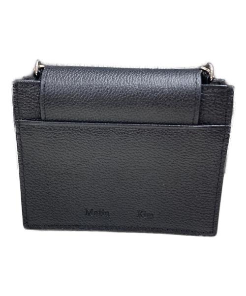 Matin Kim（マーティン・キム）Matin Kim (マーティン・キム) ACCORDION MINI BAG ブラックの古着・服飾アイテム