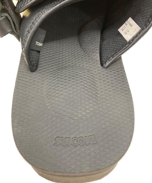 TOGA ARCHIVES（トーガアーカイブス）TOGA ARCHIVES (トーガアーカイブス) suicoke (スイコック) MOTO サンダル ブラック サイズ:24cmの古着・服飾アイテム