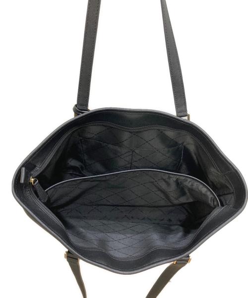 MICHAEL KORS（マイケルコース）MICHAEL KORS (マイケルコース) トートバッグ ブラックの古着・服飾アイテム