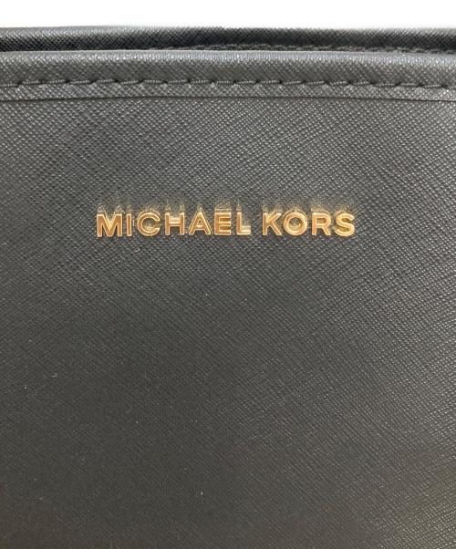 MICHAEL KORS（マイケルコース）MICHAEL KORS (マイケルコース) トートバッグ ブラックの古着・服飾アイテム