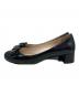 PRADA (プラダ) エナメルパンプス ブラック サイズ:36.5：5000円