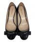 中古・古着 PRADA (プラダ) エナメルパンプス ブラック サイズ:36.5：5000円