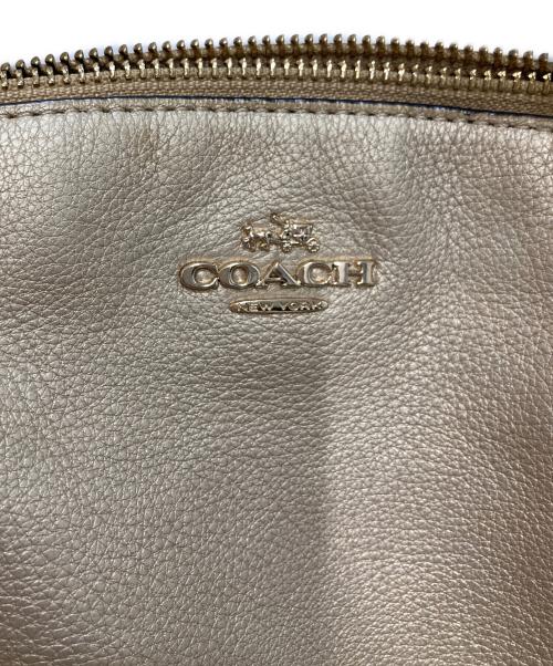 COACH（コーチ）COACH (コーチ) 2WAYショルダーバッグ ゴールドの古着・服飾アイテム