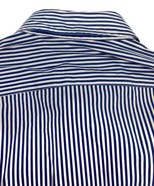 POLO RALPH LAUREN（ポロ・ラルフローレン）POLO RALPH LAUREN (ポロ・ラルフローレン) ストライプシャツ ネイビー サイズ:4の古着・服飾アイテム
