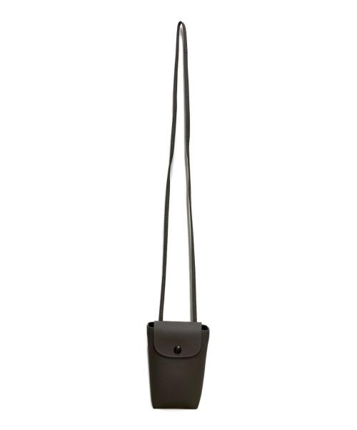 LONGCHAMP（ロンシャン）LONGCHAMP (ロンシャン) ル・プリアージュ エクストラ スマートフォンケース ショルダーバッグ グレーの古着・服飾アイテム