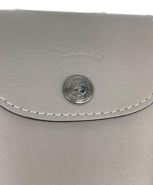LONGCHAMP（ロンシャン）LONGCHAMP (ロンシャン) ル・プリアージュ エクストラ スマートフォンケース ショルダーバッグ グレーの古着・服飾アイテム