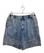 ATMOSアトモス）の古着「Piping Line Denim Shorts」｜インディゴ
