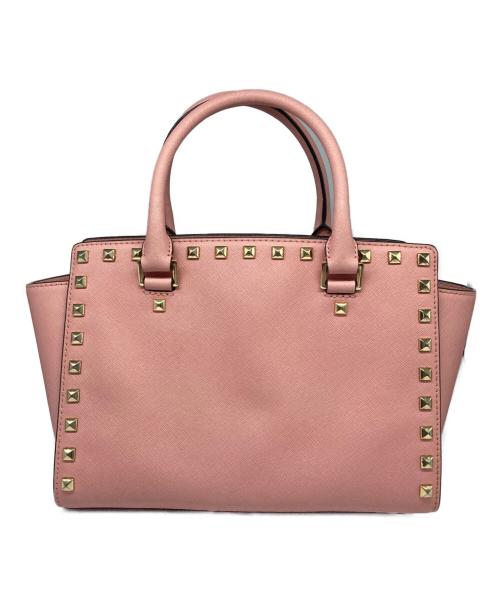 MICHAEL KORS（マイケルコース）MICHAEL KORS (マイケルコース) 2WAYバッグ ピンクの古着・服飾アイテム