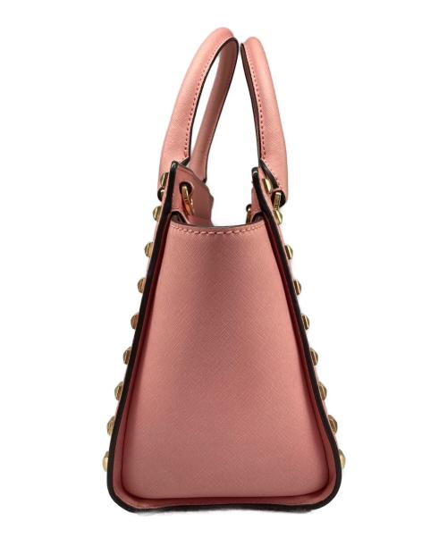 MICHAEL KORS（マイケルコース）MICHAEL KORS (マイケルコース) 2WAYバッグ ピンクの古着・服飾アイテム