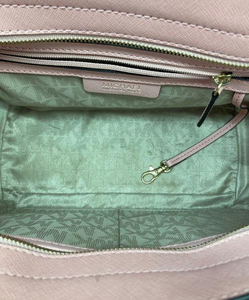 MICHAEL KORS（マイケルコース）MICHAEL KORS (マイケルコース) 2WAYバッグ ピンクの古着・服飾アイテム