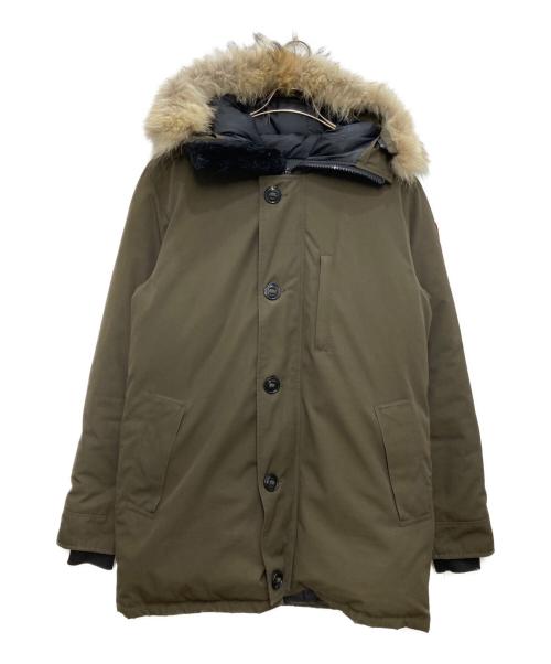 CANADA GOOSE（カナダグース）CANADA GOOSE (カナダグース) JASPER PARKA ダウンジャケット オリーブ サイズ:XLの古着・服飾アイテム