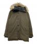 CANADA GOOSE（カナダグース）の古着「JASPER PARKA ダウンジャケット」｜オリーブ