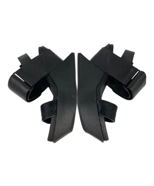 UNITED NUDE（ユナイテッドヌード）UNITED NUDE (ユナイテッドヌード) ストラップサンダル ブラック サイズ:37の古着・服飾アイテム
