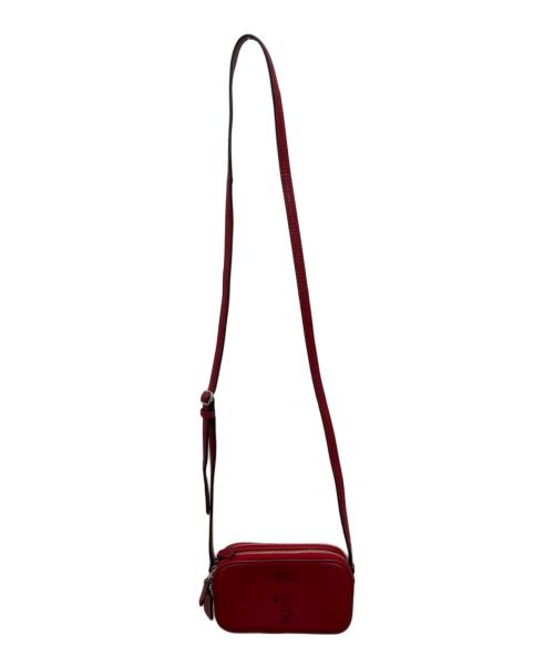 COACH（コーチ）COACH (コーチ) PEANUTS (ピーナッツ) ミニショルダーバッグ レッドの古着・服飾アイテム