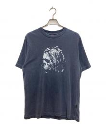 FLETCHER（フレッチャー）の古着「スカルプリント半袖Tシャツ」｜グレー