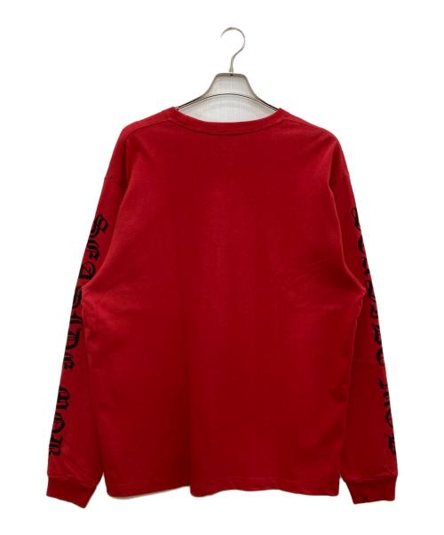 Ron Herman（ロンハーマン）Ron Herman (ロンハーマン) SEASIDE MOB ロングスリーブTシャツ レッド サイズ:Mの古着・服飾アイテム