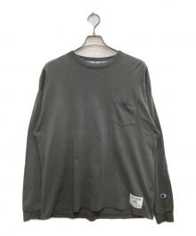 Ron Herman×Champion（ロンハーマン×チャンピオン）の古着「半袖Tシャツ」｜グレー