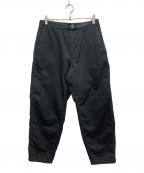 THE NORTHFACE PURPLELABELザ・ノースフェイス パープルレーベル）の古着「Stretch Twill Wide Tapered Pants」｜ブラック