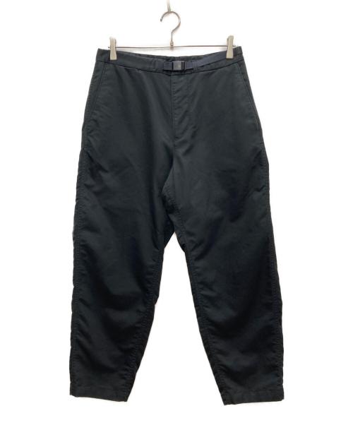 THE NORTHFACE PURPLELABEL（ザ・ノースフェイス パープルレーベル）THE NORTHFACE PURPLELABEL (ザ・ノースフェイス パープルレーベル) Stretch Twill Wide Tapered Pants ブラック サイズ:SIZE32の古着・服飾アイテム